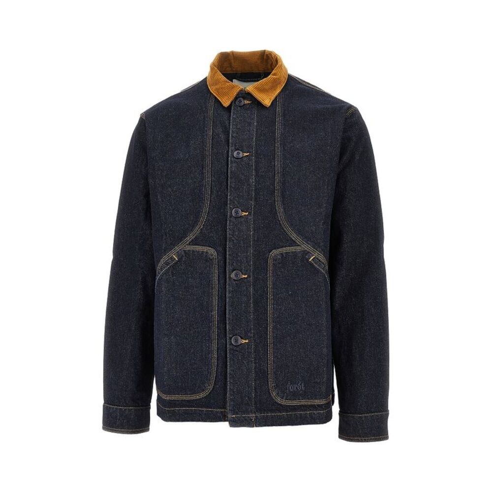 Foret Men 'Berry' Denim Overshirt